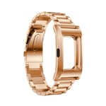 Fitbit Charge 2 Rostfritt Stål Klockarmband - Rosa Guld