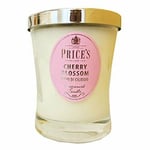 Price's Patent Candles - Signature Medium Jar Candle - Cherry Blossom Fragrance