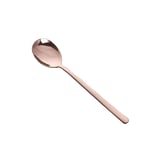 PULABO Latte Spoons Long Handle Stainless Steel Spoon - Ideal for Coffee Cafe, Espresso, Hot Chocolate, Hot Drinks, Dessert and Ice Cream Rose Gold Adorable Quality and DurableSafety
