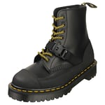 Dr. Martens 1460 Tech Womens Black Casual Boots - 4 UK