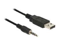 Delock Cable USB TTL male > 3.5 mm 4 pin stereo jack male 1.8 m (5 V) - Seriell adapter - USB - seriell