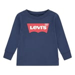 Levi's Kids l/s Batwing Tee Baby Boys, Dress Blues, 9 Months