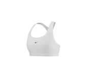 NIKE DX6817-100 W NK SWSH LGT SPT Bra Sports Bra Women's White/Black Size S