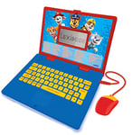 Lexibook, Paw Patrol, Educational and Bilingual Laptop in English/Slovenian, Toy for children with 124 activities to learn, play games and music, Blue / red, JC598PAi18