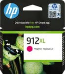 HP 912XL Magenta original ink cartridge for HP Officejet Pro 8022 8023 8024
