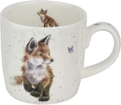 Portmeirion Home & Gifts Wrendale "Born To Be Wild" Fox  Mug