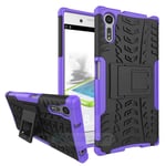 Sony Xperia XZ Heavy Duty Case Purple