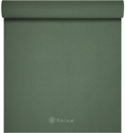 Gaiam Sagebrush Yoga Mat 5mm Solid Uusimmat GREEN
