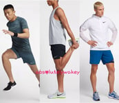 Nike Distance 2-in-1 Men's 7" Built-in Briefs Running Shorts