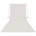 Caruba Wrinkle Resistant Backdrop Bakgrund 2.6x6m, vit