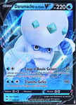 Carte Pokémon 036/185 Darumacho De Galar-V ? 220 Pv Eb04 - Épée Et Bouclier  Voltage Éclatant Neuf Fr