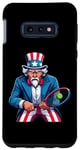 Galaxy S10e Uncle Sam Tennis Player 4th of July Boys Girls Kids Case
