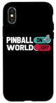 Coque pour iPhone X/XS Flippers Boule - Arcade Machine Pinball
