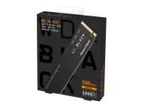 WD_BLACK SN770 WDS500G3X0E - SSD - 500 GB - inbyggd - M.2 2280 - PCIe 4.0 x4 (NVMe)