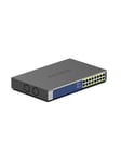 GS516PP-100EUS 16-Port Gigabit Ethernet High-Power PoE+ Unmanaged Switch (260W)