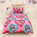 LOL Surprise! OMG Official Kids Single Duvet Cover Queens Doll Design Reversible