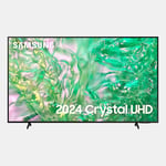 Samsung DU8070 Crystal UHD 4K 50" Smart TV, With Object Tracking Sound Lite, AirSlim, Gaming Hub, Crystal Processor 4K, Smart TV powered by Tizen, UE50DU8070UXXU, English Model (2024)