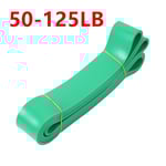 Motståndsband Träning Elastisk Naturlatex Träning Gummiögla Styrka gummiband gym Fitness Träning Expander green