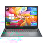 PC portable Chuwi GemiBook X Pro CWI574 Intel Alder Lake-N N100 14.1FHD IPS 8GB SSD256