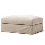 Le Grand Air Fotpall Bomull, Beige