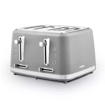 TOWER Odyssey 4 Slice Toaster ✅ Grey & Silver T20071GB 🚚💨