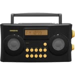 Sangean - PR-D17 Radio de poche fm, am, fm aux synthèse vocale, touche sensitive, fonction réveil noir C305592