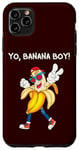 Coque pour iPhone 11 Pro Max Palindrome Yo Banana Boy pour fruits et jeux de mots