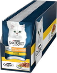 Gourmet Gourmet PURINA GOURMET Lot de 26 Paquets de Nourriture Humide pour Chat avec Poulet 26 x 85 g
