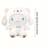 Sanrio Tecknad Anime Figur Kuromi Melody Plyschleksak Docka Anime Kawaii Docka Hänge Samling För Jul, Nyår, Halloween, Thanksgiving Gåvor Cinnamoroll 36cm(14.2inch)