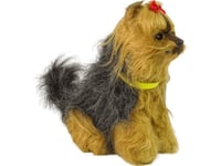 Leantoys Interaktiv Yorkshire Terrier Hund Plysch Hund Skäll Rör Svans
