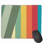 Rainbow Mouse Pad with Stitched Edge Computer Mouse Pad with Non-Slip Rubber Base for Computers Laptop PC Gmaing Work Mouse Pad
