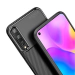 Carbon Fibre Brushed TPU Case for Huawei P40 Lite E