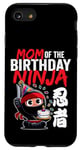 Coque pour iPhone SE (2020) / 7 / 8 Maman de l'anniversaire Ninja mignon thème japonais Bday
