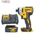 Dewalt DCF887 18V Brushless Impact Driver 3 Speed + 1 x 4ah Battery & Charger