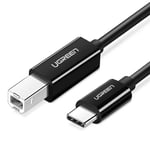 Ugreen Printerkabel USB-C - USB-B 480Mb/s 2m