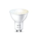 WiZ Tunable White [GU10 Spot] Smart Connected WiFi Light Bulb. 50W Warm to Cool White Light, App Control for Home Indoor Lighting, Livingroom, Bedroom.