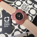 ORLA KIELY Poppy Watch OK2060 ~ NEW in Box ~ NEEDS A NEW BATTERY