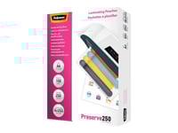 Fellowes Laminating Pouches - 125 Mikrometer - 100-Pack - 54 X 86 Mm Lamineringsfickor