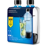 Flaske SodaStream oppvaskmaskinsikker 1,0 liter, 2-pakning