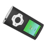 (Black)Pocket MP3 Player With 1.8 Inch LCD Screen For Students Portable Music