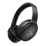 Bose QuietComfort SC Wireless Noise Cancelling Headphones, Bluetooth Over Ear Headphones with Up To 24 Hours of Battery Life, with Soft Case, Black