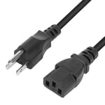 Ac Power Cord Lead Cable Laptop Supply Us Plug