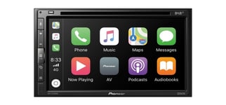 Pioneer AVH-Z5200DAB, bilstereo med Bluetooth, Apple Carplay och Andro