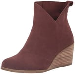 TOMS Women's Sutton Ankle Boot, Chesnut Suede, 9 UK