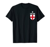Retro England Flag Shirt for Soccer Football Fan T-Shirt