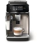 Machine à espresso automatique - PHILIPS - Silent Brew EP2336/40 - 4 boissons LatteGo - Noir chromé