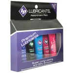 ID Water Based & Silicone Based Sensual Lube 5 Assorted Pack Personal Lubricant