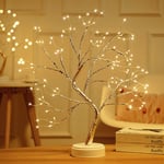 Bsopem Cherry Blossom Tree Light, USB Christmas Tree LED Twig Light, DIY Bonsai Tree Lamp Desktop Night Light with Touch Switch, Christmas Decoration Light for Bedroom Livingroom Diningroom(50CM)