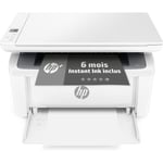 HP LaserJet M140we - Imprimante HP+ Laser tout en un Monochrome 6 mois d'Instant Ink inclus (Photocopie, Scan, Impression,