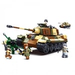 Vanoimports (Battle of Budapest) German tank 2in1 - Sluban M38-B0980